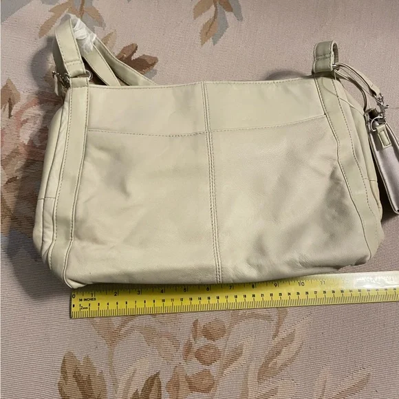 Cabin Creek Bags Cabin Creek Almond Leather Purse Poshmark